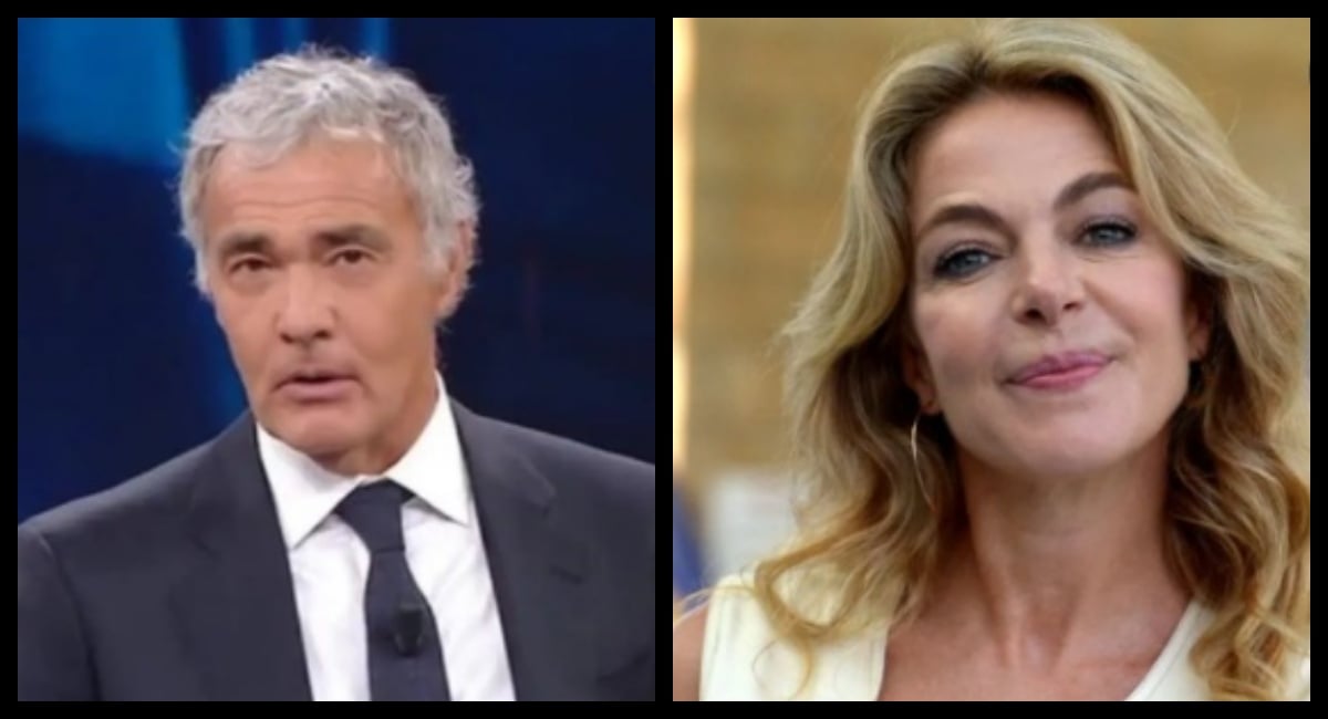 Massimo Giletti Claudia Gerini 