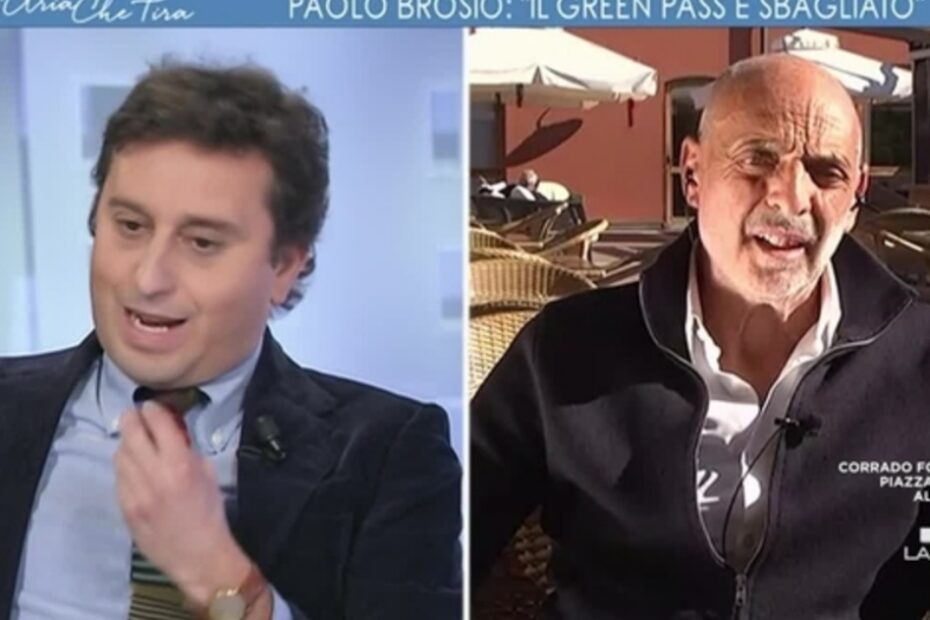 L'aria che tira David Parenzo e Paolo Brosio