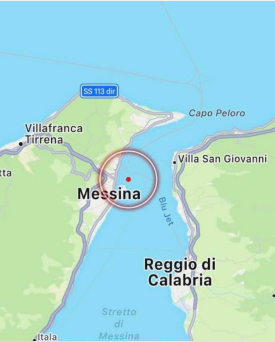 terremoto Stretto di Messina
