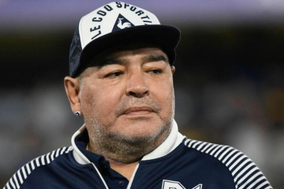 maradona lutto