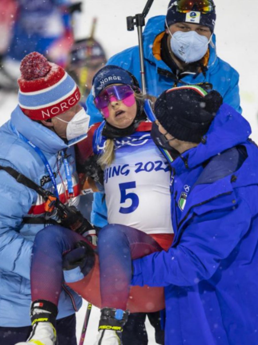 olimpiadi malore campionessa