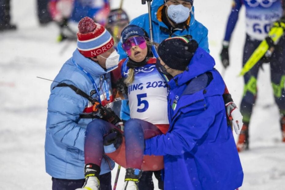 olimpiadi malore campionessa