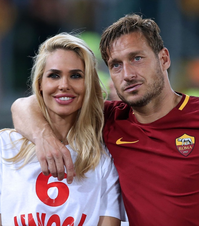 Francesco Totti e Ilary Blasi