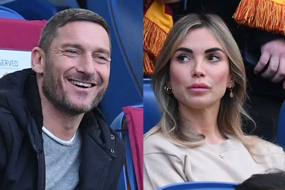 Francesco Totti e Noemi Bocca