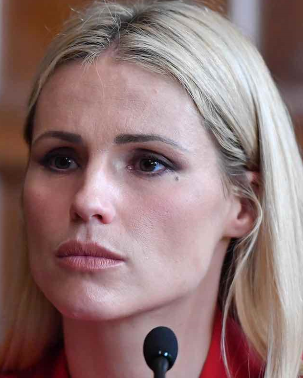 Michelle Hunziker Doppia Difesa