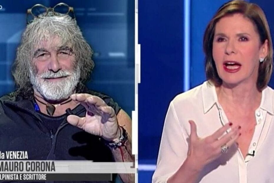 Mauro Corona a Cartabianca parla di Giorgia Meloni