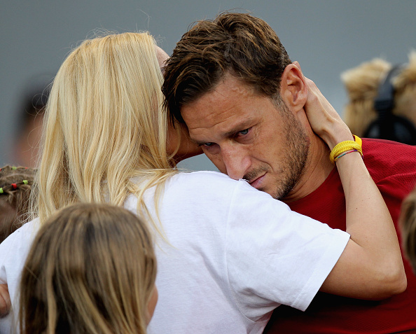 Ilary Blasi e Francesco Totti
