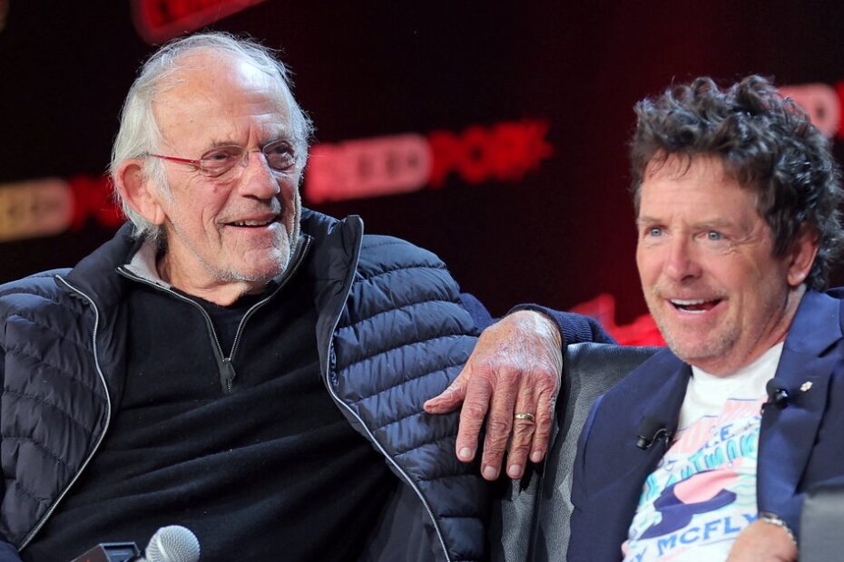 michael j fox christopher lloyd reunion