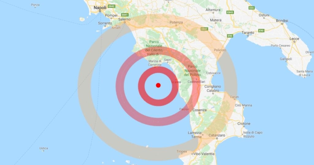 terremoto calabria