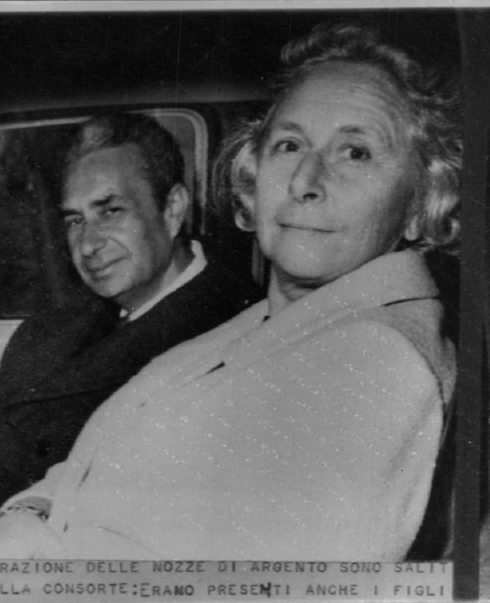 Eleonora Chiavarelli, la moglie di Aldo Moro. 