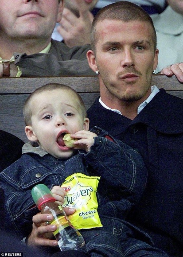 David Beckham figli