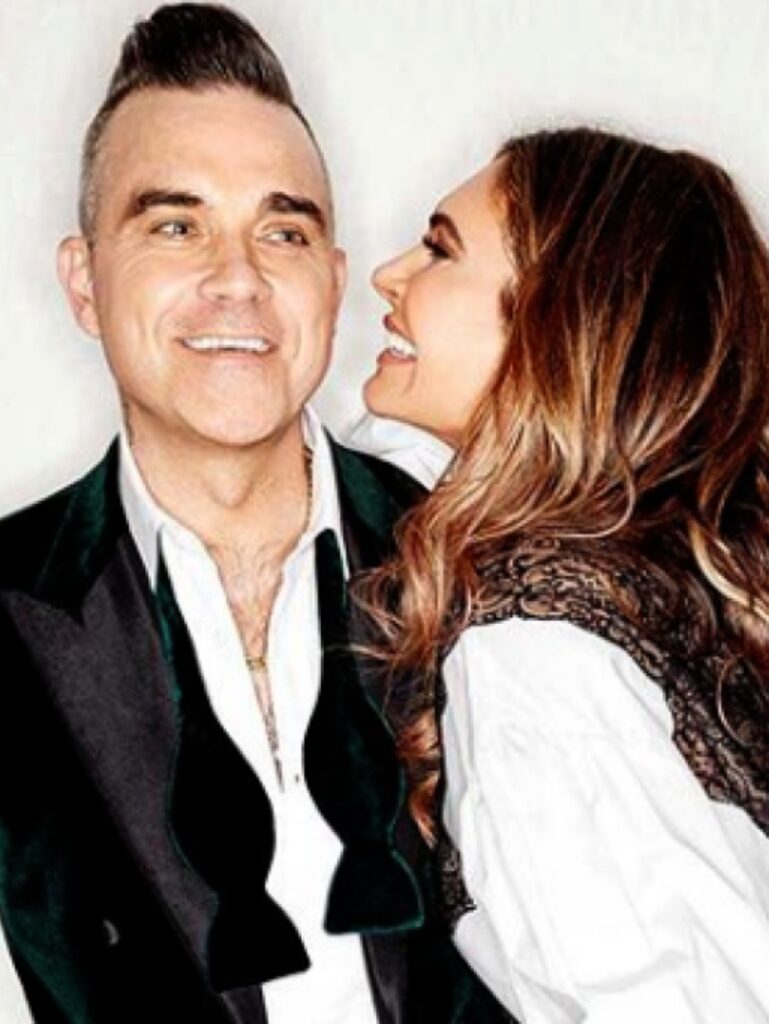 Robbie Williams intimità moglie 