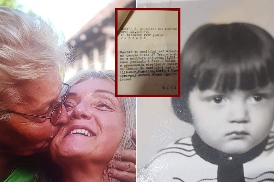 trova foto in garage e scopre di essere adottata