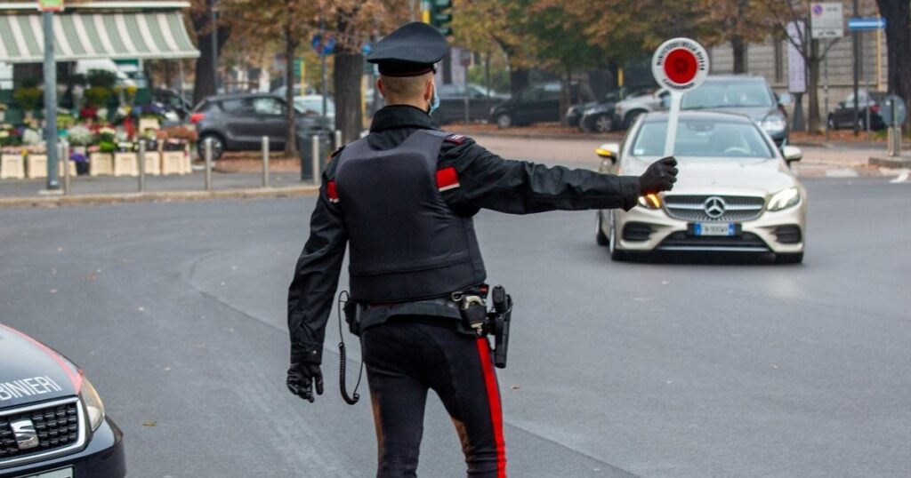 occhiali a infrarossi polizia