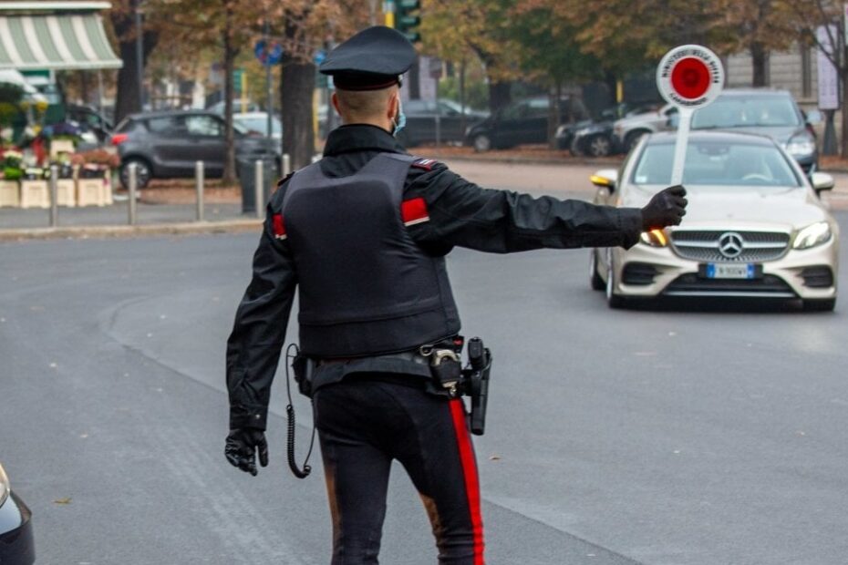 occhiali a infrarossi polizia