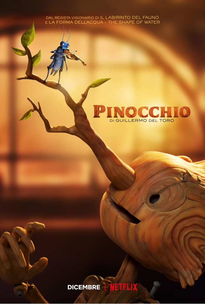 Pinocchio di Guillermo del Toro arriverà su Netflix