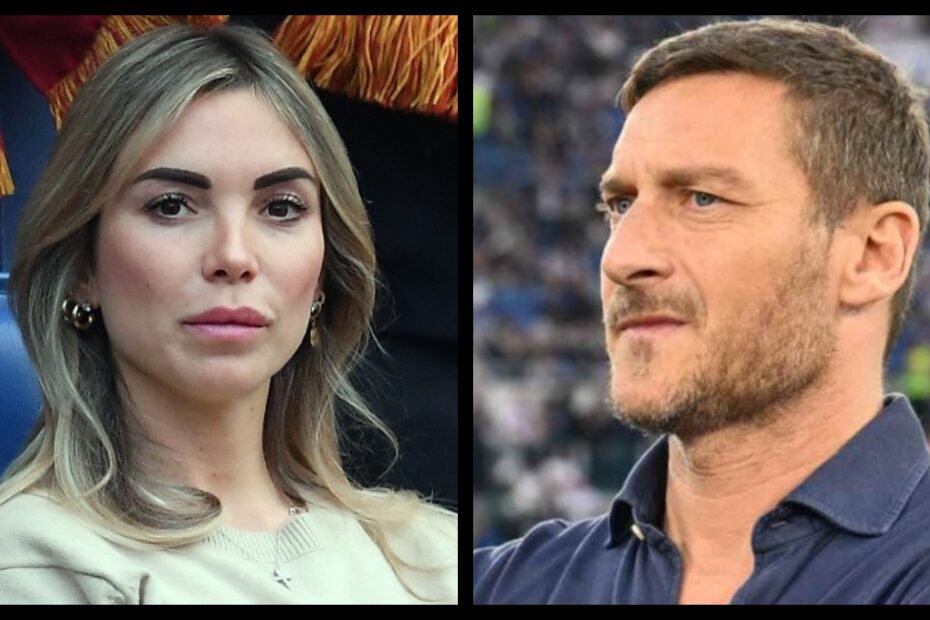 Francesco Totti Noemi Bocchi lite ristorante
