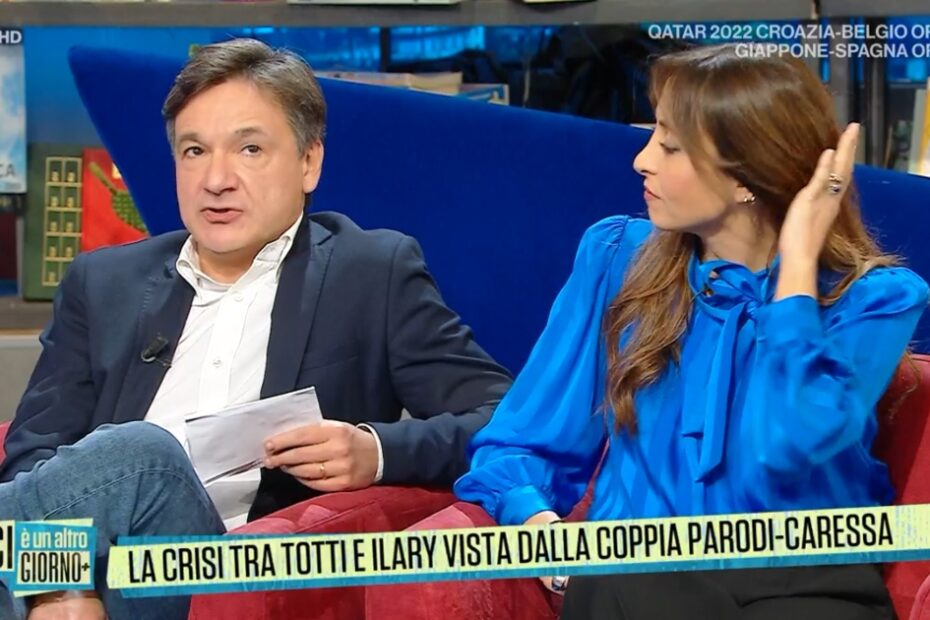 fabio caressa benedetta parodi divorzio totti ilary blasi