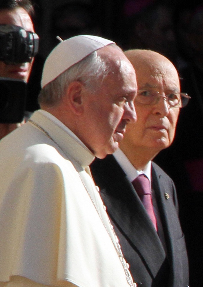 Papa Ratzinger Giorgio Napolitano 