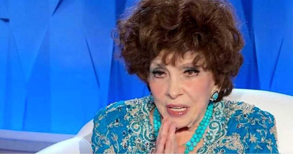 Gina Lollobrigida ex marito rigau vita in diretta