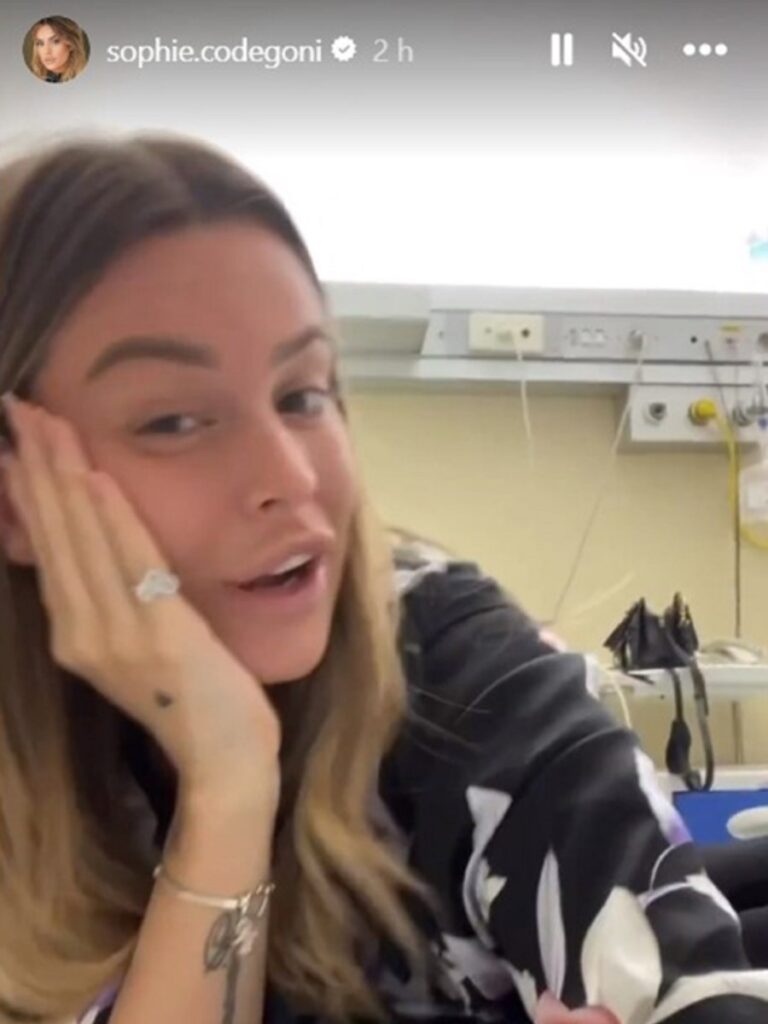 Sophie Codegoni ricoverata d'urgenza in ospedale: come sta?