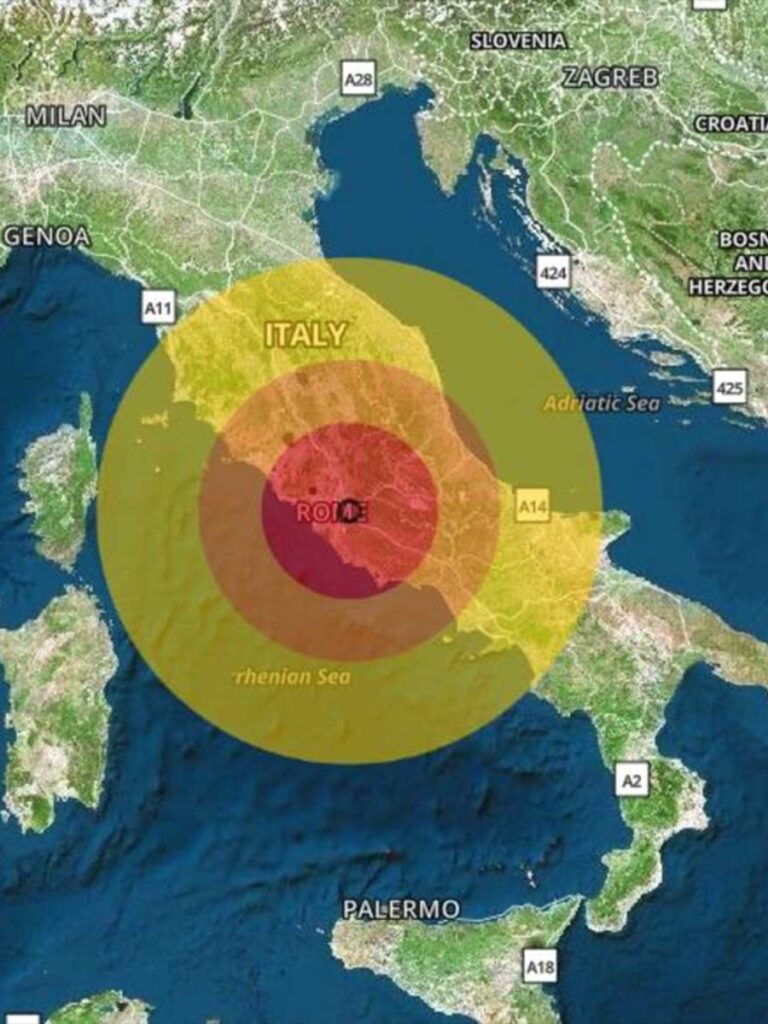 Terremoto a Roma oggi 22 gennaio 2023