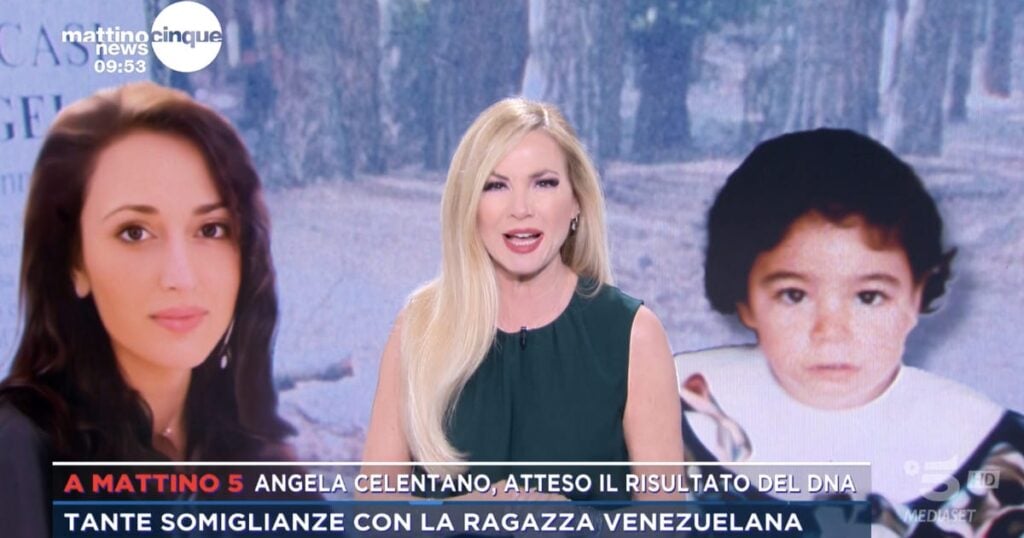 angela celentano mattino 5