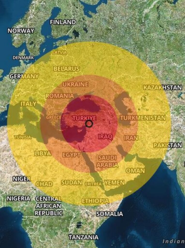 Terremoto Turchia