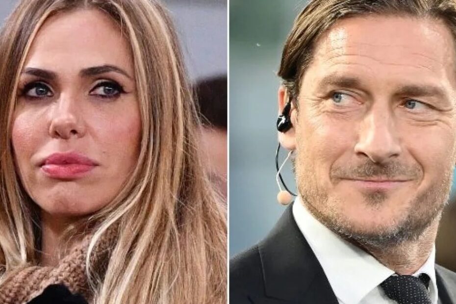 ilary blasi francesco totti mantenimento