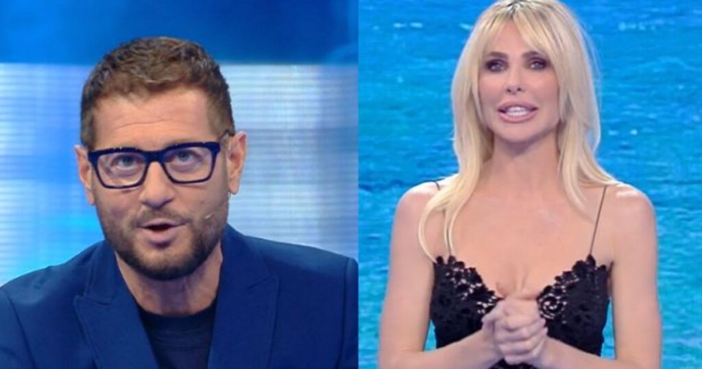 Isola dei Famosi lite Ilary Blasi Enrico Papi