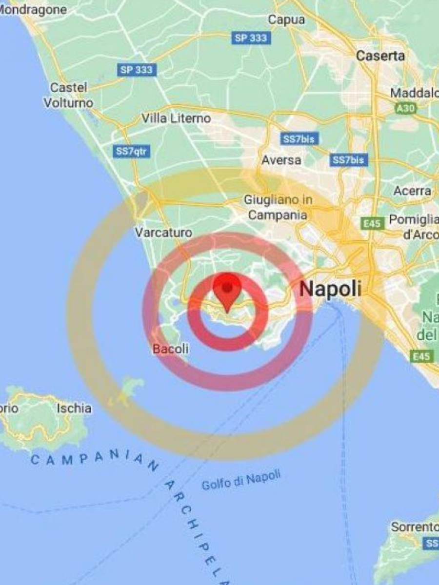 Terremoto a Pozzuoli oggi 10 aprile 2023, la scossa questa mattina