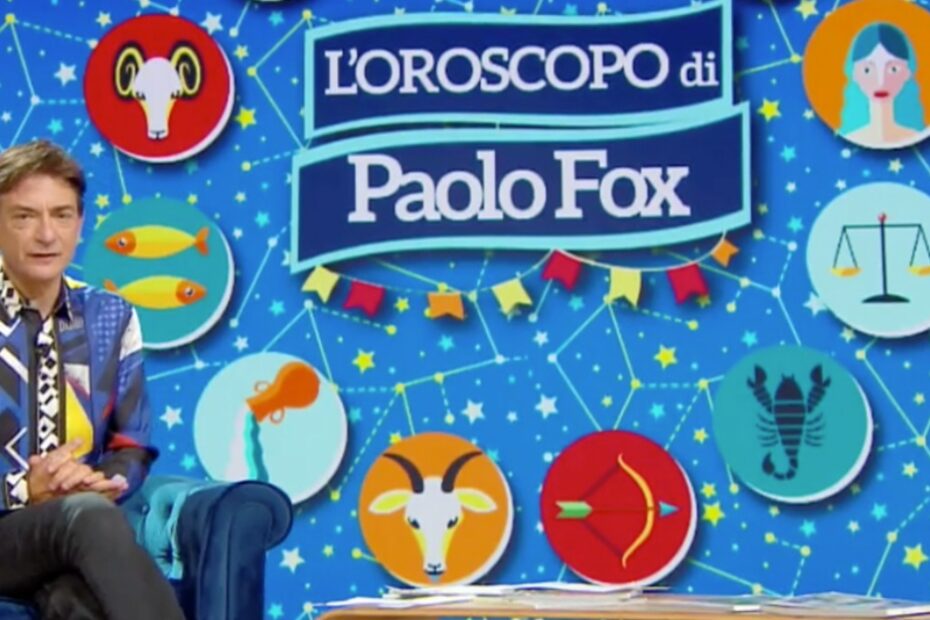 Paolo Fox oroscopo oggi