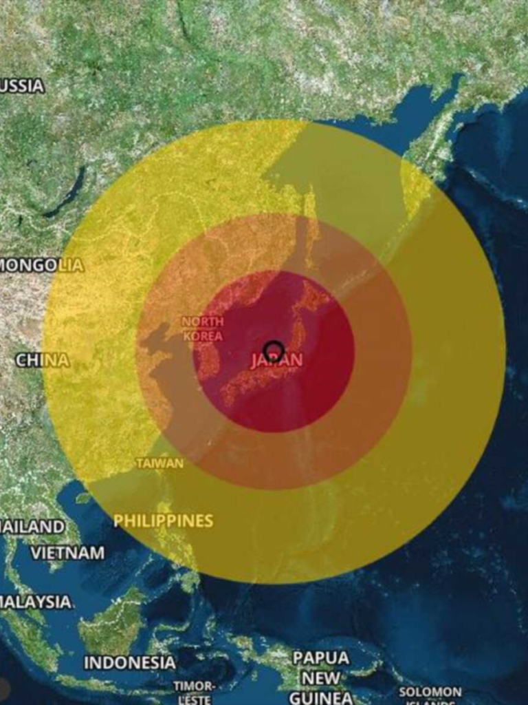 Terremoto in giappone