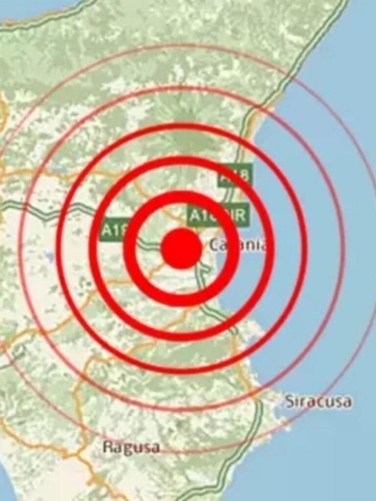 Terremoto a Catania oggi 28 maggio 2023: avvertite 7 scosse