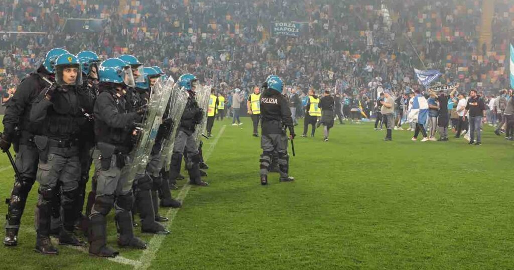 udinese napoli scontri tifosi