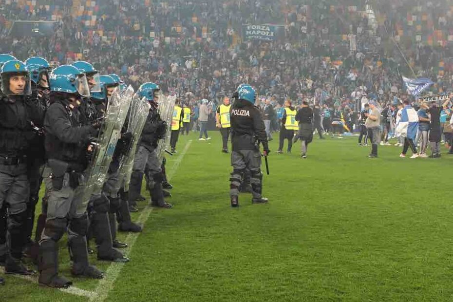 udinese napoli scontri tifosi