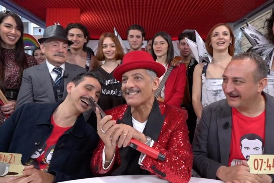 viva rai 2 fiorello sorpresa figlia