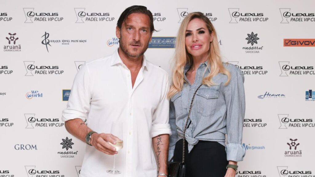 francesco totti e ilary blasi hanno fatto pace (Photo by Emanuele Perrone/Getty Images)