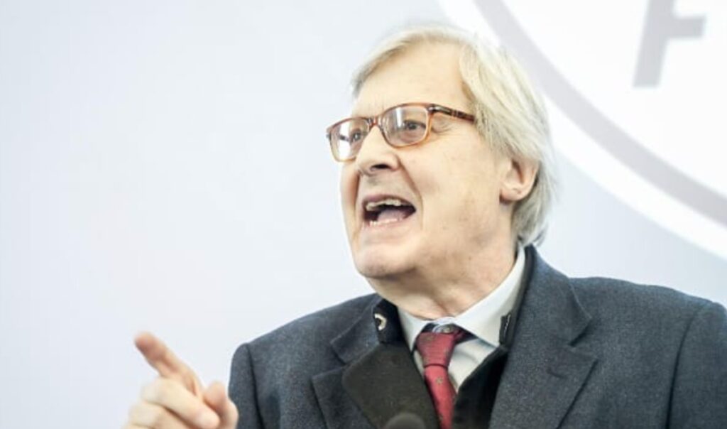 Incidente per Vittorio Sgarbi