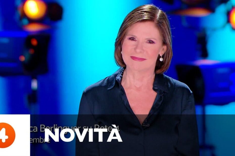 bianca berlinguer nuovo programma rete 4