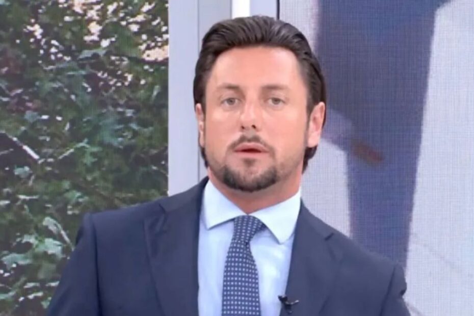 Andrea Giambruno via Mediaset