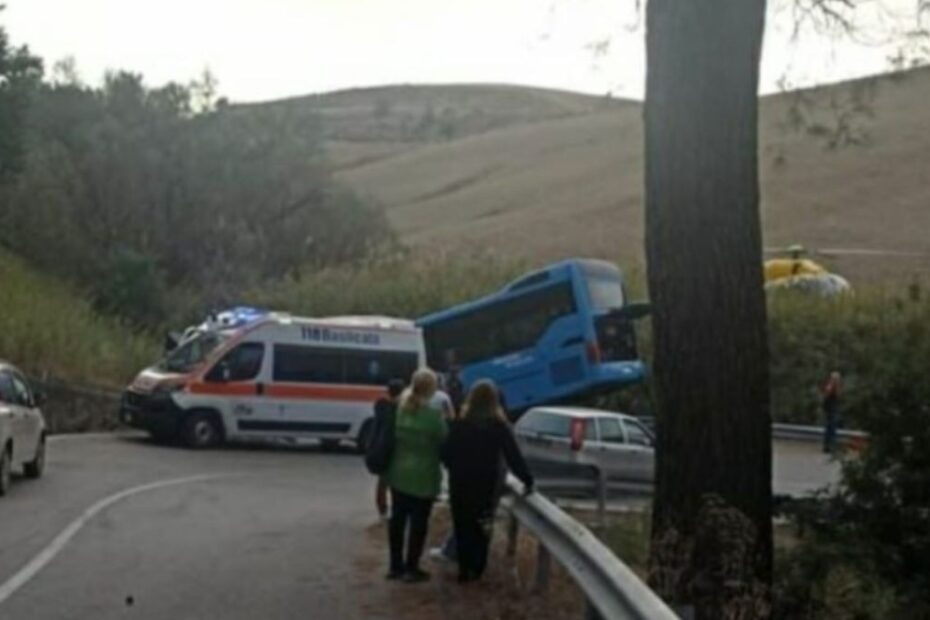 Incidente autobus Matera