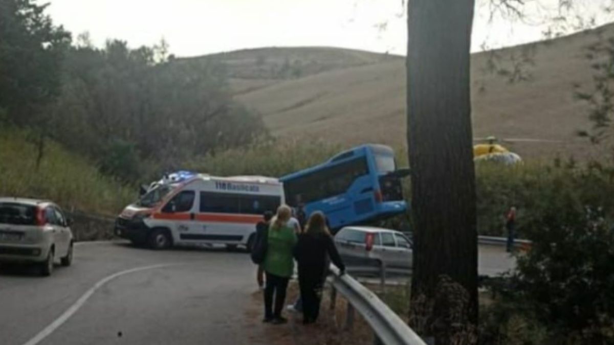 Incidente autobus Matera