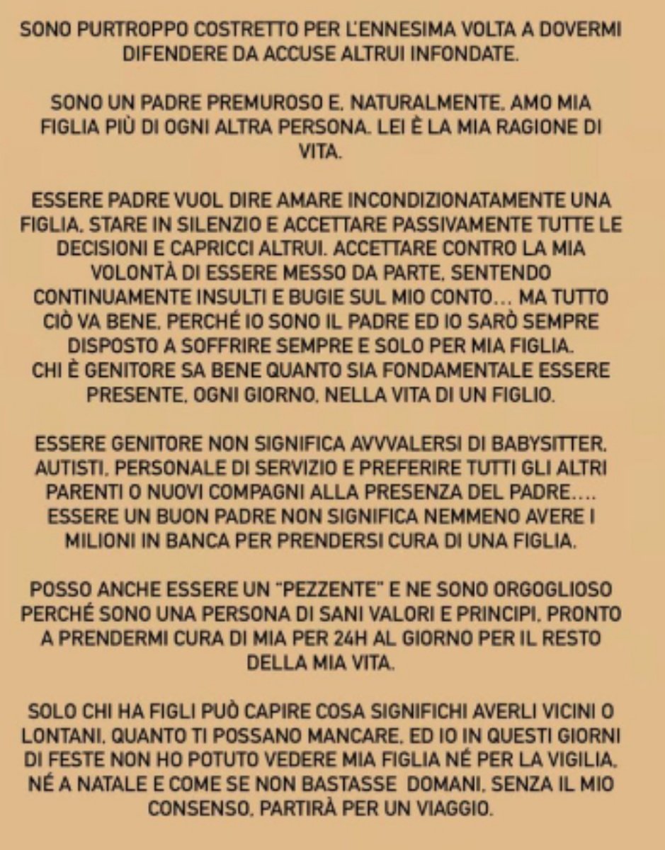 Belen e Antonino Spinalbese, è guerra sui social per l'affidamento 