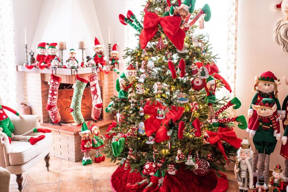 albero di natale trucco