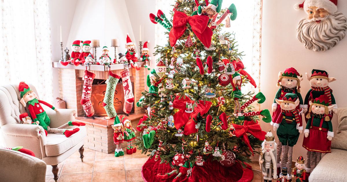 albero di natale trucco