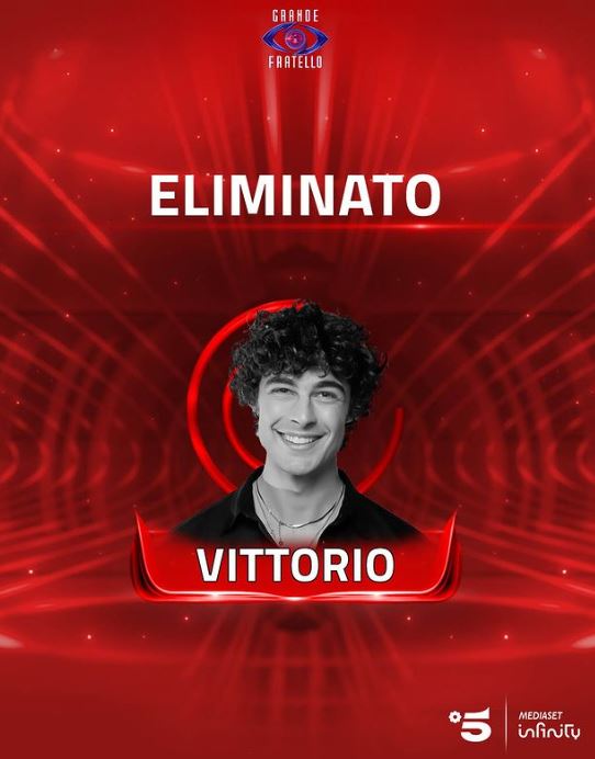 Grande Fratello, eliminazione Vittorio Menozzi