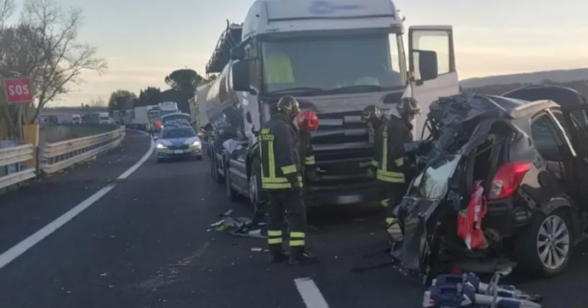 inferno in autostrada