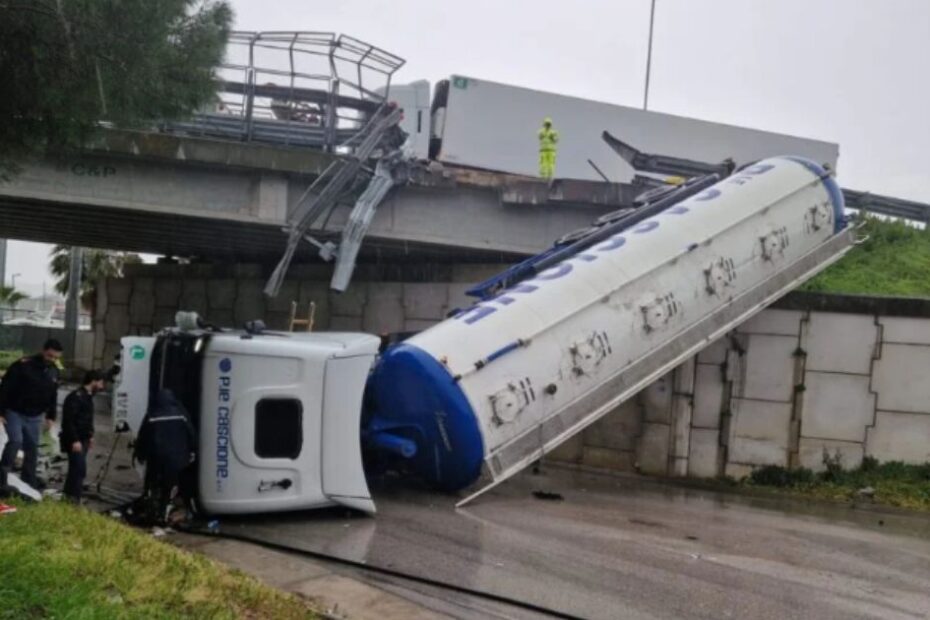 Incidente autocisterna Brindisi