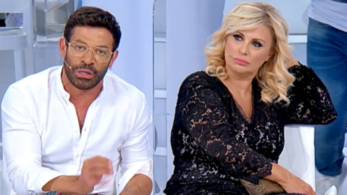 Gianni Sperti e Tina Cipollari a Uomini e donne